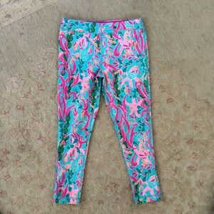 Lilly Pulitzer leggings 4-5 girl